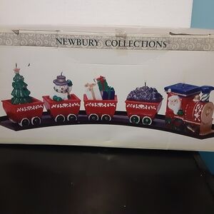 Newbury Collections Candle Train Set (Angel & Christmas Gift Box Included)